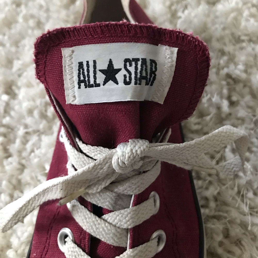 red converse